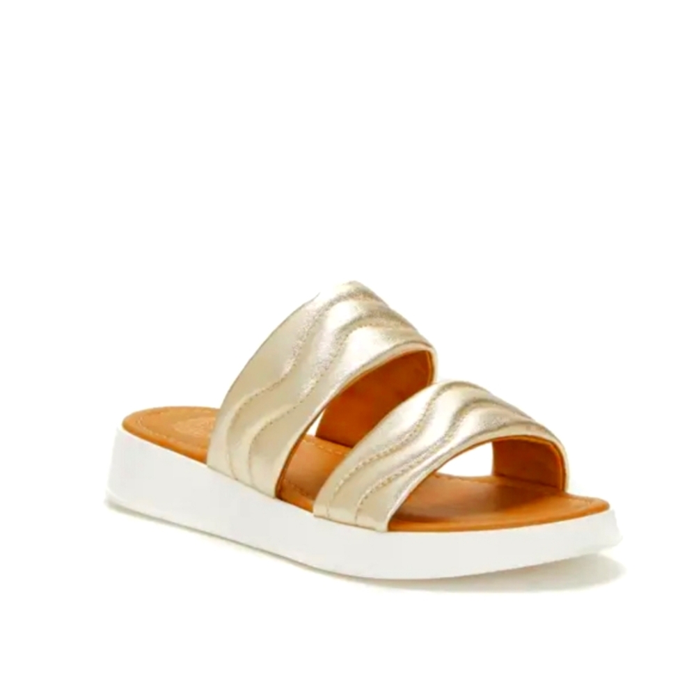 Sondrie Platform Slide Sandals